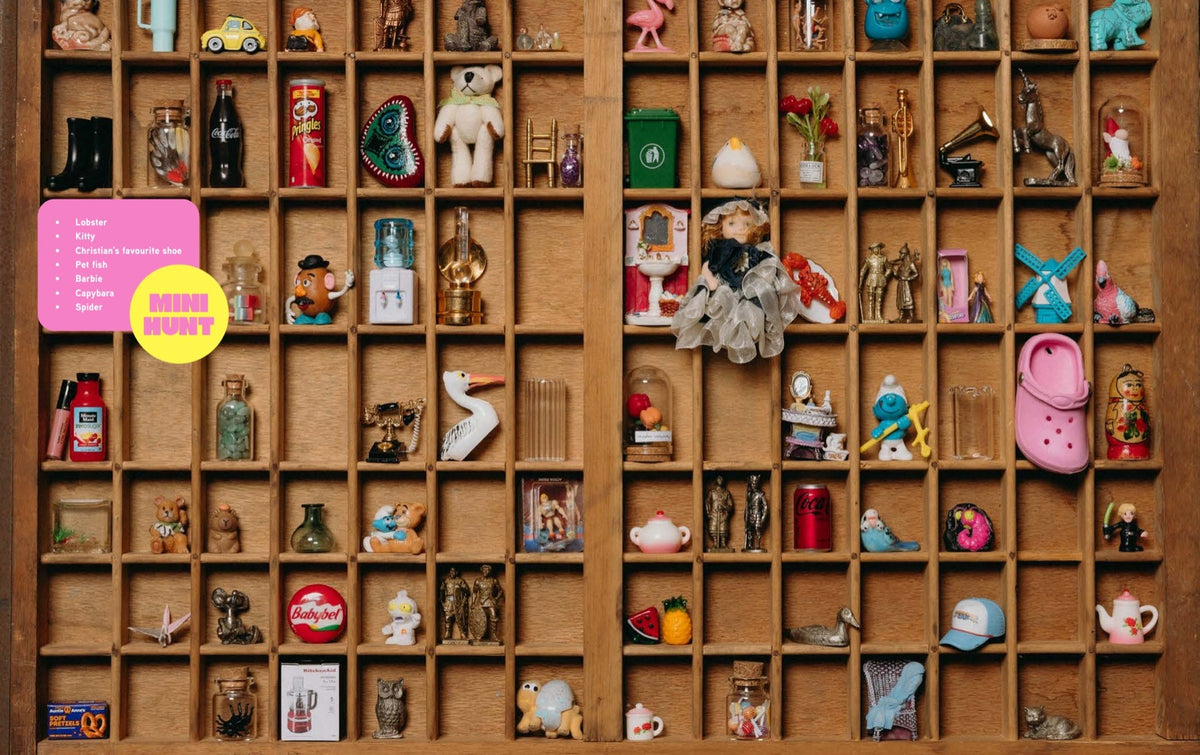 Inside the Mini Museum Memoir: Mini Hunt spread