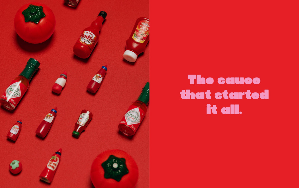 Inside the Mini Museum Memoir: sauce (edited spread)